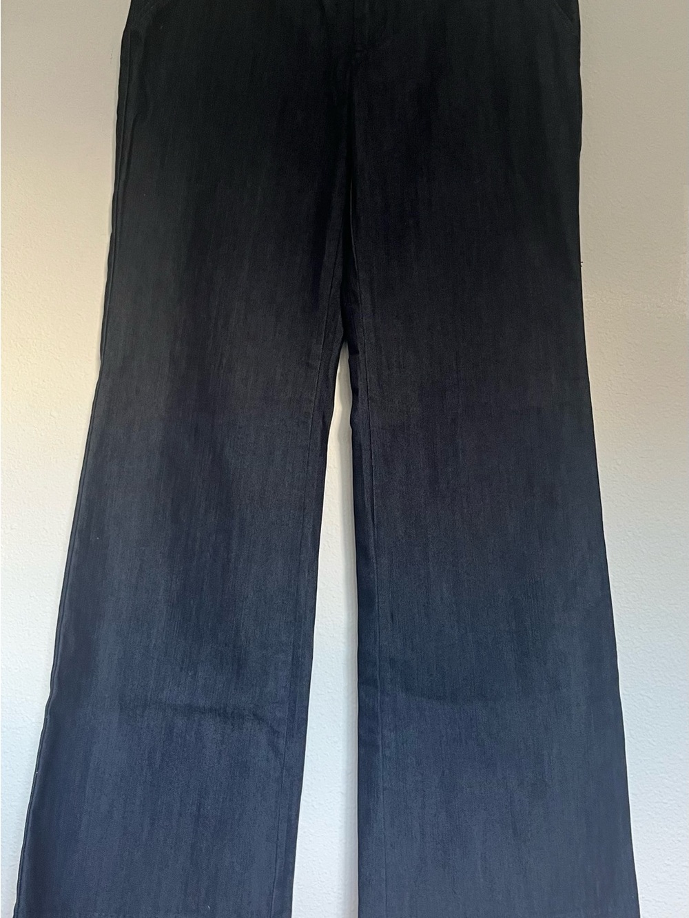 RW&CO. Black Wide-Leg Denim Jeans